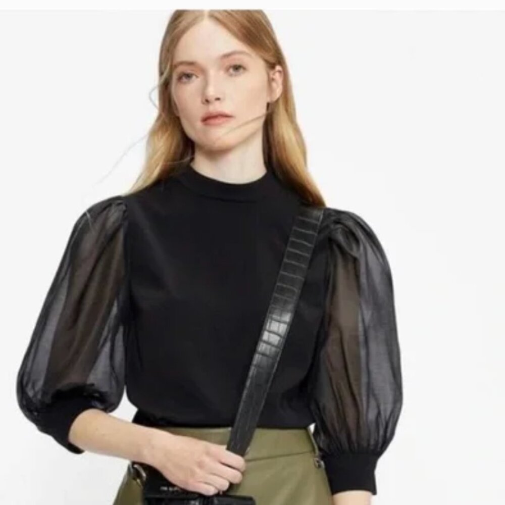Combo Listing: Tortoise print skirt & Ted Bakker black top - Picture 16 of 16